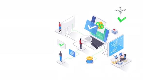 Isometric data analysis and digital quality control animation