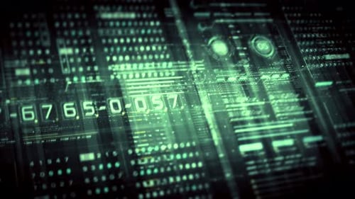 Affichage matriciel de données immersif, simulation dynamique de réseau d'information 05
