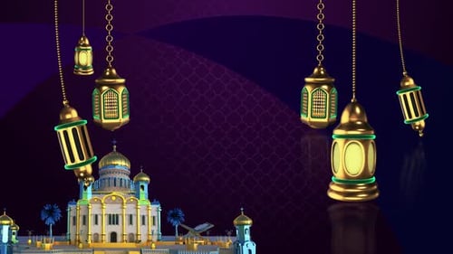 Islamischer Ramadan-Hintergrund