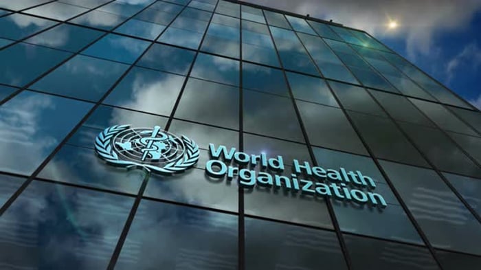 WHO World Health Organization headquarters glass building concept ...