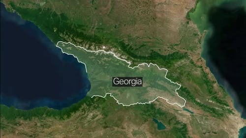 Georgia Explore & Identify: Zoom-In Country Maps