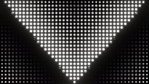 White Abstract Light Moving Background Vj Loop In 4K
