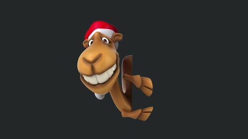 Fun 3D fun camel (with alpha channel included)