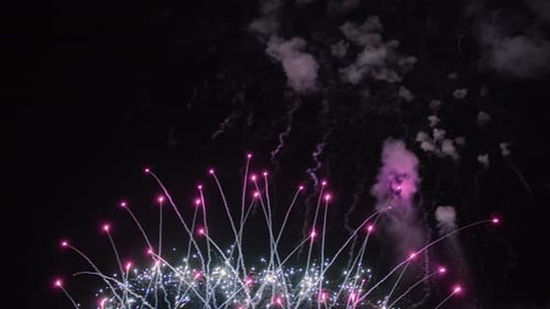 Feuerwerksfeier für Silvester anzeigen