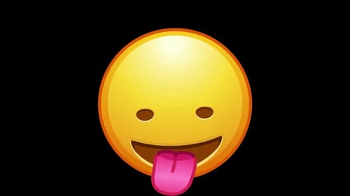 Showing Tongue Animated Emoji
