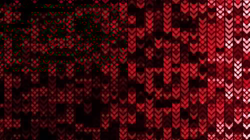 Red Color Gradient Background Tech Animation