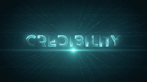 Futuristic Glowing Digital Text Reveal