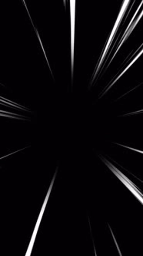 Manga anime cartoon radial speed lines with alpha channel