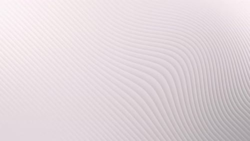 Clean Abstract White Wavy Lines Seamless Loop Background