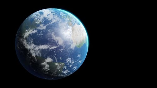 Rotating Earth Globe