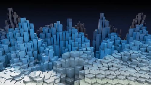 Abstract background - 3D Animation