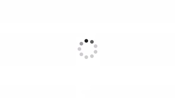 Minimalist Loading Spinner Progress Animation, Elements Motion Graphics ...