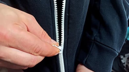 Hoodie With Zipper
