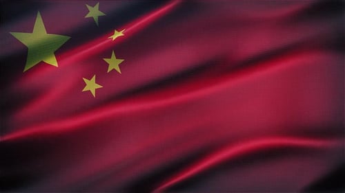 China Flag Background