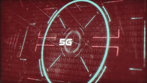 5G Intelligence Words In Techno Sci Fi