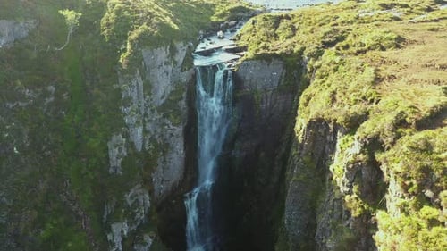 Wailing Widow Falls in Assynt