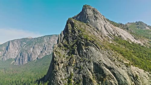 California Yosemite National Park Aerial Video