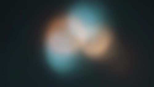 Formes de lumière douces et défocalisées