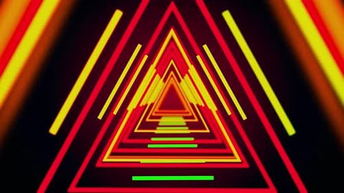 Cyberpunk Digital Vortex Animation