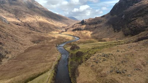 Majestic Iceland Terrain with Natural Wonders and Wide Vistas, Aerial view