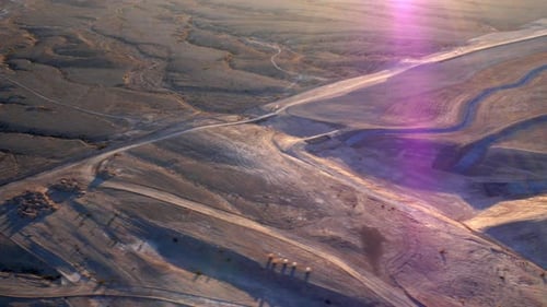 Las Vegas Desert Aerial View