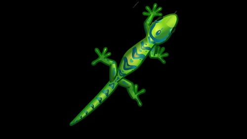 Emoji animé Lézard
