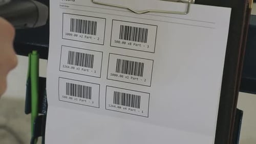 Hand barcode scanner multiple barcodes