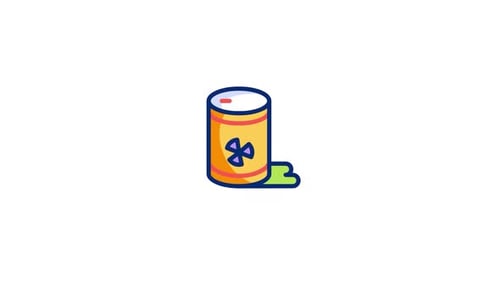 Waste Animated Icon