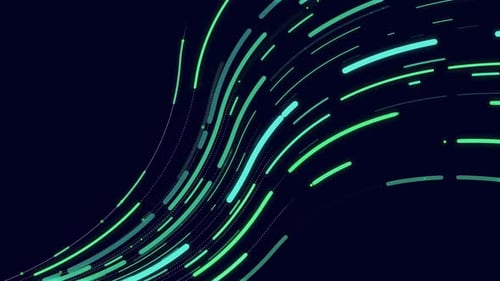 Super Line Glow Abstract Background