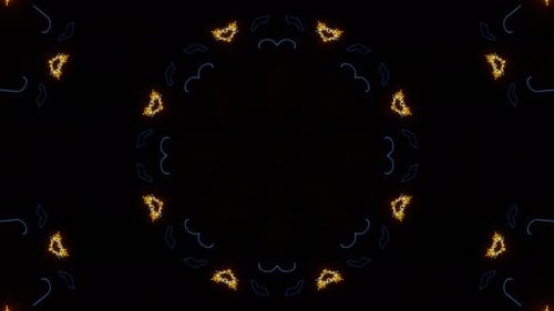 Bright Starburst Motion Background