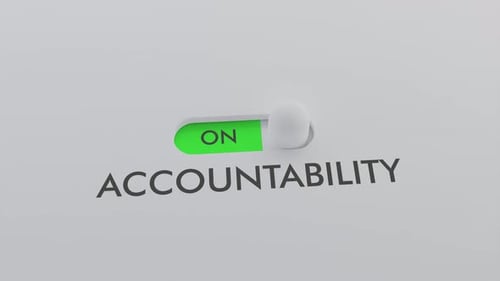 Ativando o interruptor ACCOUNTABILITY