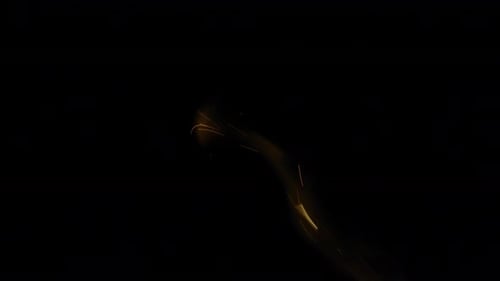Collider Collection: Spark effect blowing diagonally from the right