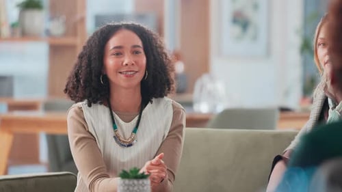 Women. planning and business people in meeting, teamwork and brainstorming for project