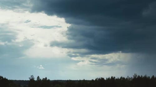 Time Lapse Dramatic Sky With