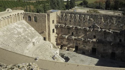 View From the Hill to the Ancient Amphitheater