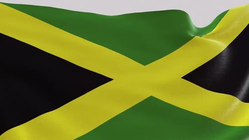 Jamaica Fabric Flag