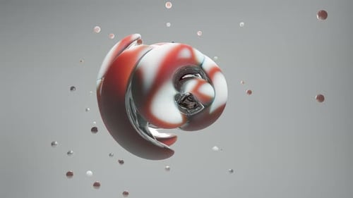 Abstract Shape 3D Loop Animation