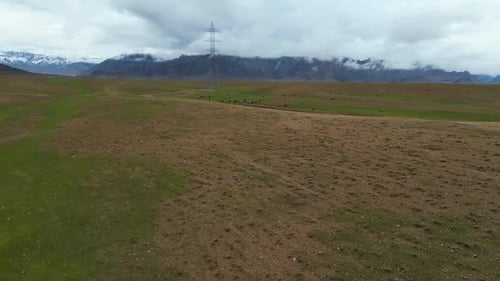 Aerial view of the Green Mountains and peaceful nature. heaven, green hills, peaceful nature, Afghan