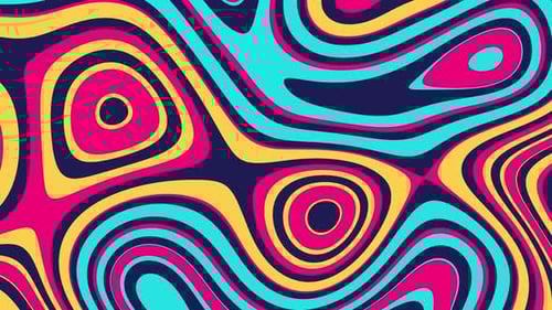 Bright Dynamic Animated Background