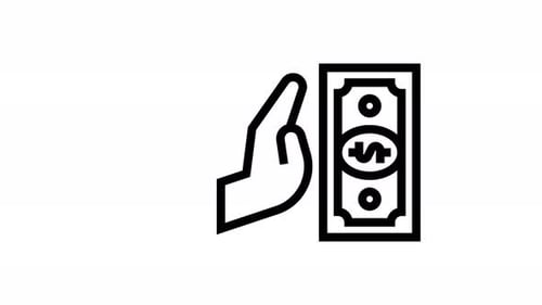 recusar animação de ícone de linha