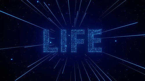 Lebenspartikel-Animation