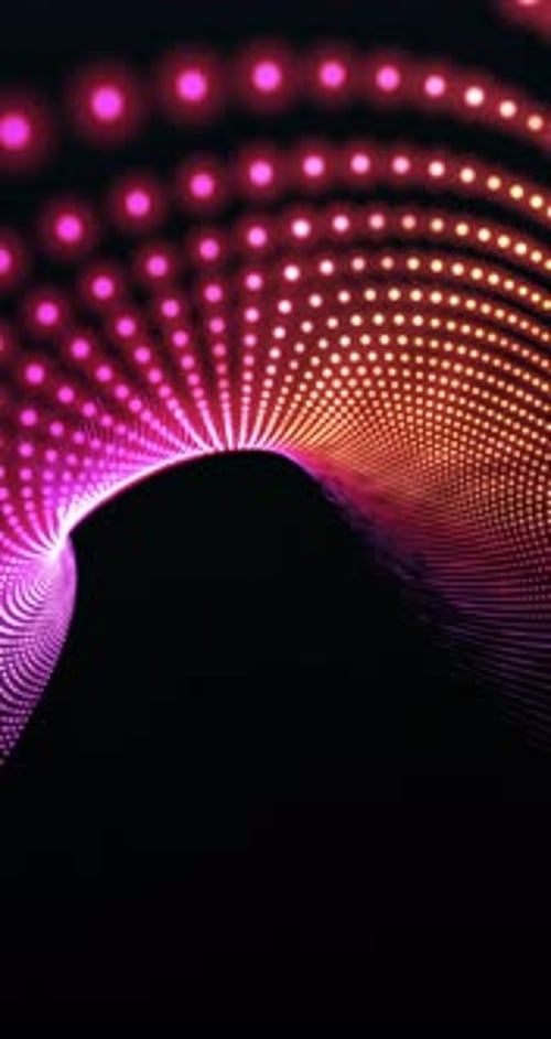 Purple Fractal Shape