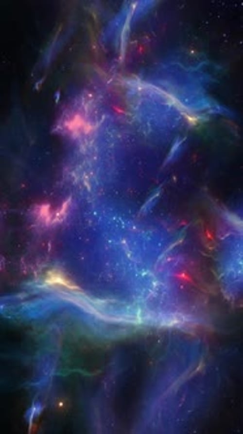 Vertical Video Captivating CG Space