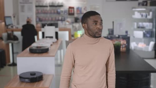 In the Store of Household Appliances and Gadgets