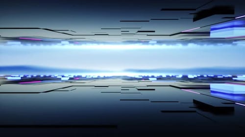 Background For Tv News Broadcast. Virtual Studio Background