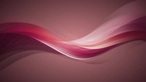 Pink Red Modern Abstract Digital Geometric Gradient Background Luxury Silk Wave Cloth Pastel Color