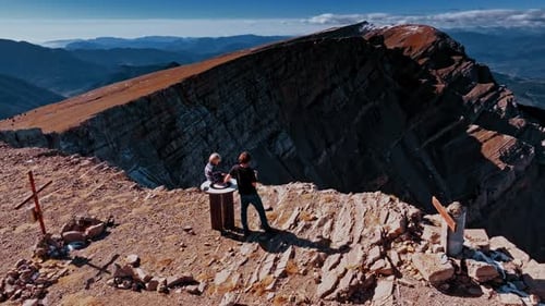 Exploring the Breathtaking Peaks of the Pyrenees in Spain From Above