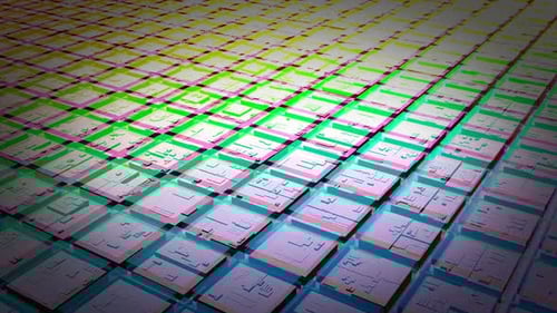 Sistema de placa de computador semicondutor de chip de silício capaz de fazer um loop infinito