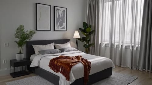 Cozy Modern Bedroom Interior Design