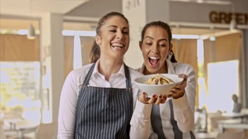 A Delicious Gourmet Meal, Proudly Presented By Passionate Small Business Restaurant Food Chefs An...